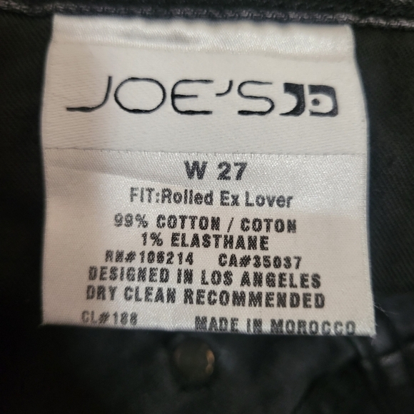 Joes Jeans distressed rolled ex lover which was cut to make shorts size 27 - Picture 8 of 12